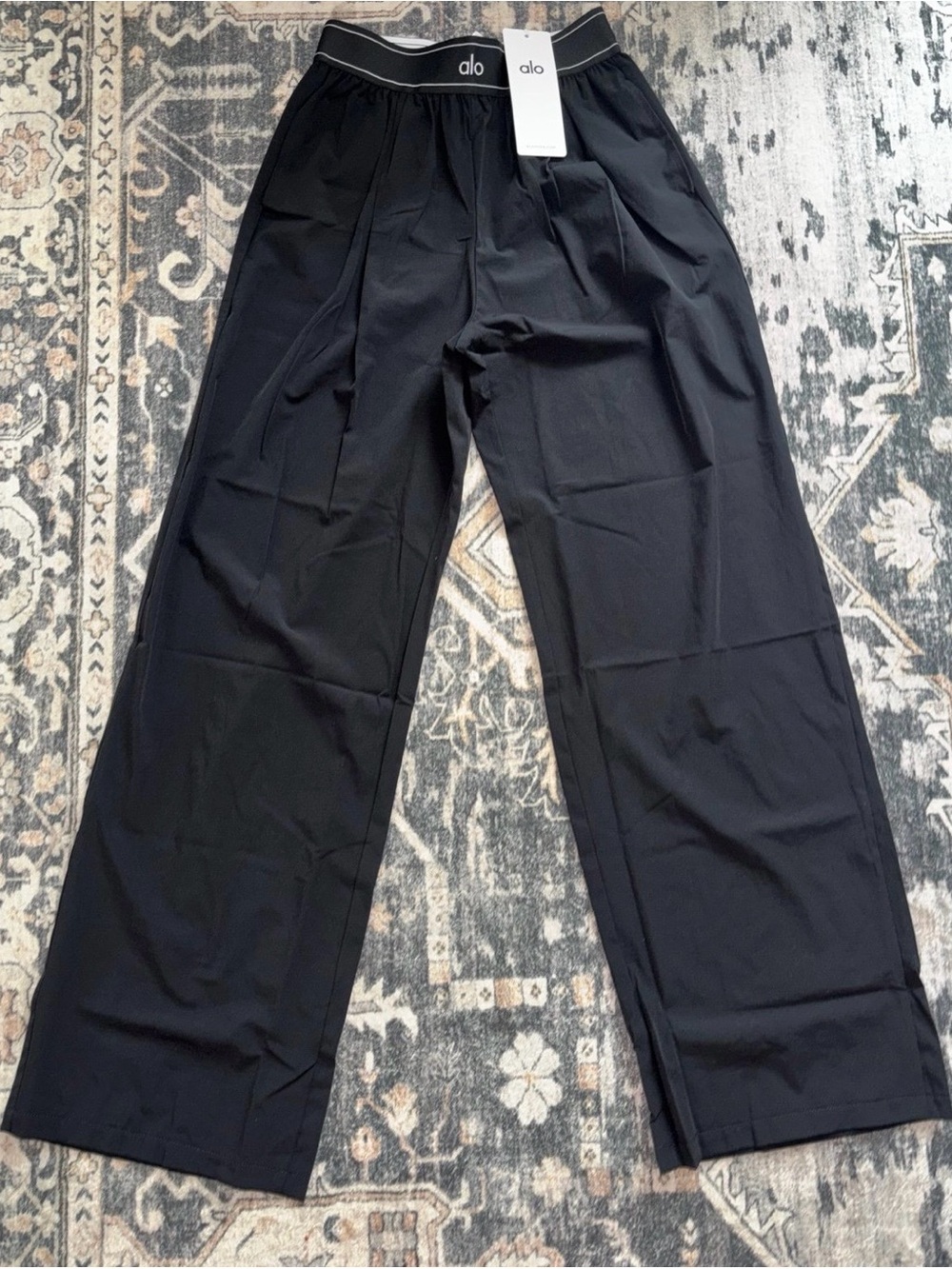 NWT Alo Black Suit Up Trouser Size M (Regular)